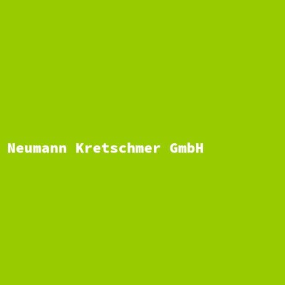 Hersteller: Neumann Kretschmer GmbH