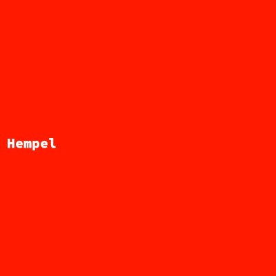 Hersteller: Hempel