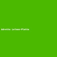Adrette Leinen-Platte