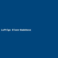 Luftige Eisen-Badehose